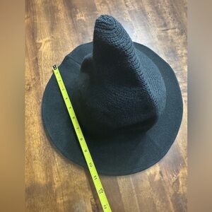 Stylish Black Witch Hat